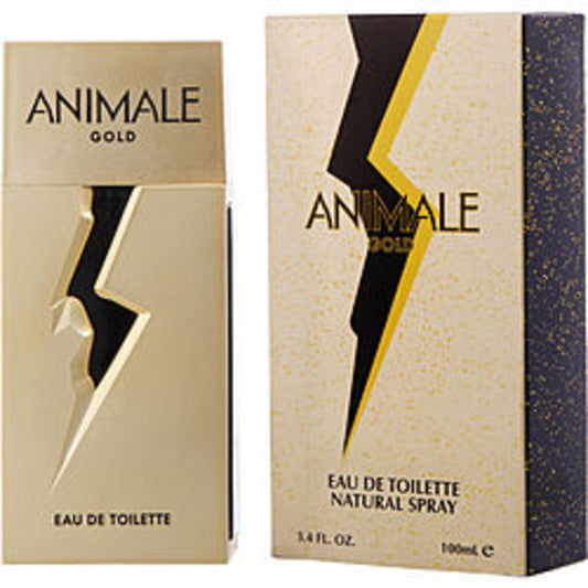 ANIMALE GOLD by Animale Parfums EDT SPRAY 3.4 OZ For Men