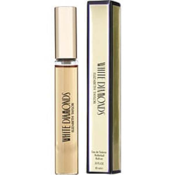 White Diamonds By Elizabeth Taylor Edt Rollerball 0.33 Oz Mini For Women