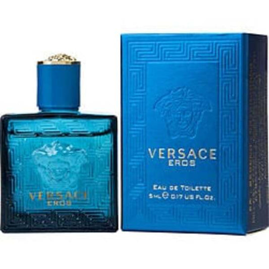 Versace Eros By Gianni Versace Edt 0.17 Oz Mini For Men