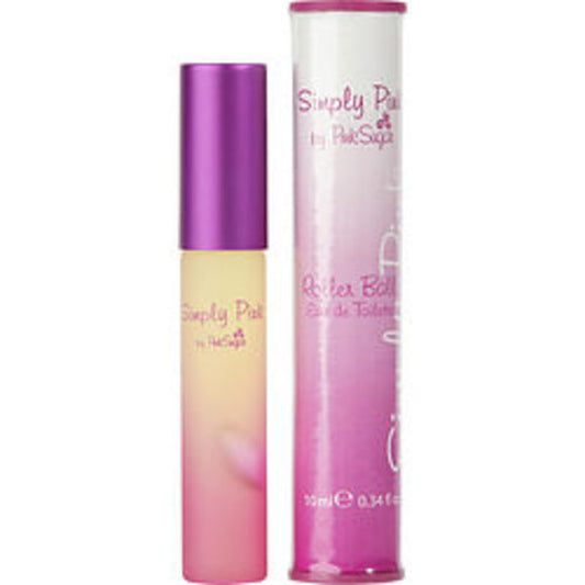 Simply Pink By Aquolina Edt Rollerball 0.34 Oz Mini For Women