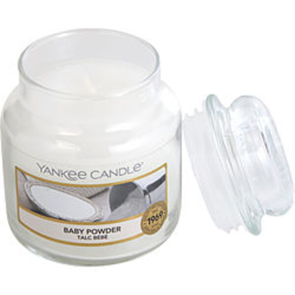 Yankee Candle By Yankee Candle Baby Powder Scented Small Jar 3.6 Oz For Anyone