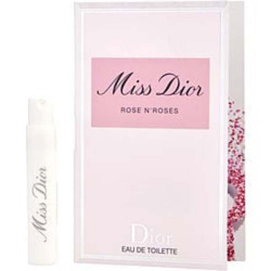 Miss Dior Rose N'roses By Christian Dior Edt Spray Vial On Card For Women