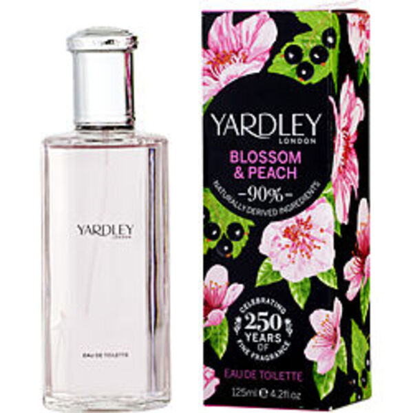 Yardley By Yardley Cherry Blossom & Peach Edt Spray 4.2 Oz For Women