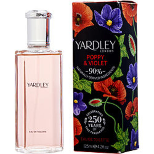 Yardley Poppy & Violet By Yardley Edt Spray 4.2 Oz For Women