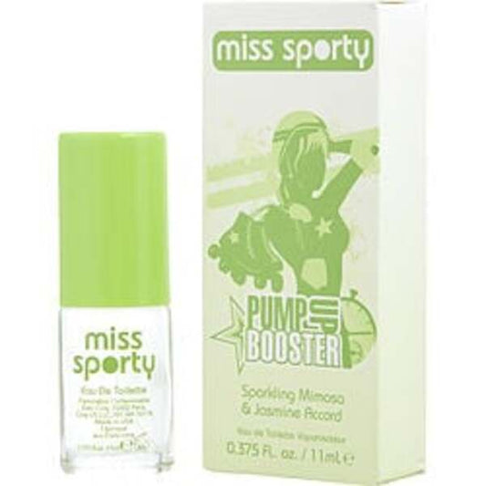 Miss Sporty Pump Up Booster By Miss Sporty Sparkling Mismosa & Jasmine Accord Edt Spray 0.37 Oz For Women