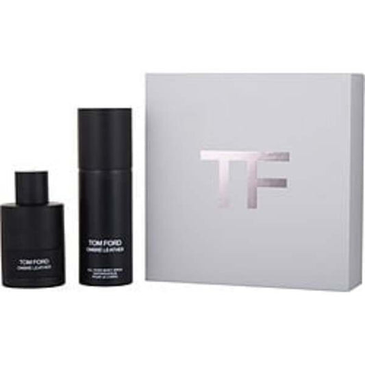 Tom Ford Ombre Leather By Tom Ford Eau De Parfum Spray 3.4 Oz & All Over Body Spray 4 Oz For Anyone