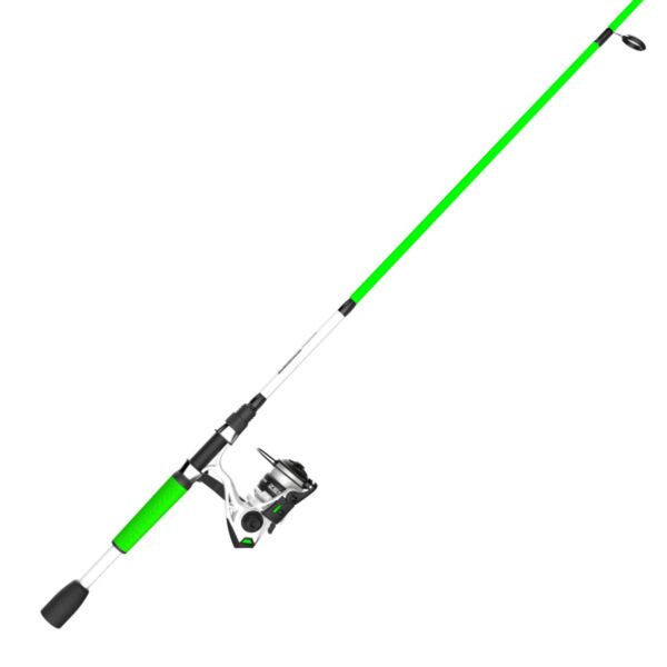 Zebco Roam Green 20SZ 602ML Spin Combo 8LB Zebco Cajun Line