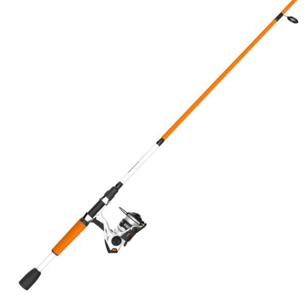 Zebco Roam Orange 30SZ 662M Spin Combo 10LB Zebco Cajun Line