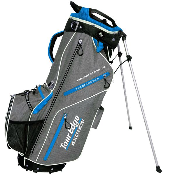 Tour Edge Exotics Xtreme Stand 7.0 Bag-Heath-Blue-White