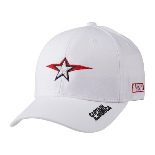 Volvik Marvel Golf Hat Captain American White