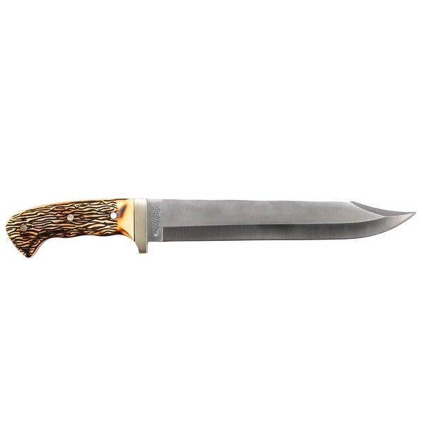 Uncle Henry Next Gen Fixed 10 in Blade Staglon Handle