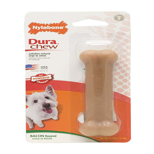 Nylabone Power Chew Flavored Durable Chew Toy for Dogs Bacon; 1ea-SMall-Regular 1 ct