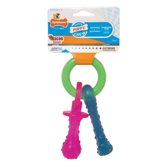 Nylabone Puppy Chew Teething Pacifier Pacifier; 1ea-SMall-Regular 1 ct