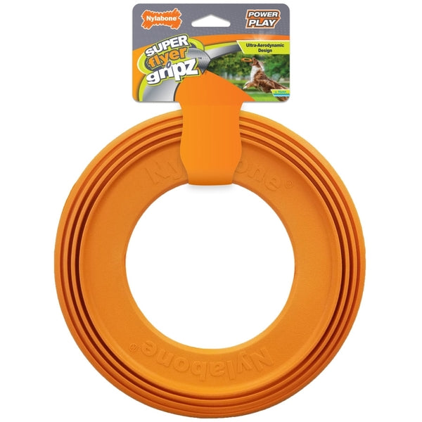 Nylabone Power Play Super Flyer Gripz Disc for Dogs Super Flyer; 1ea-One Size 1 ct