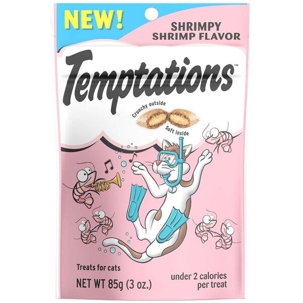 Temptations Shrimpy Shrimp Flavor Cat Treat 3 oz