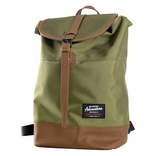 Travelers Club Heavy Duty 14 Laptop Backpack - Green