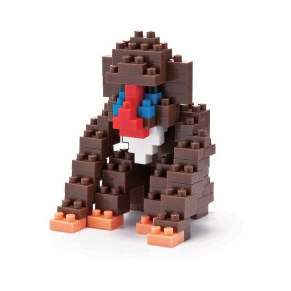 Nanoblock Baboon Building Kit 3D Puzzle Toy Building Set Kit